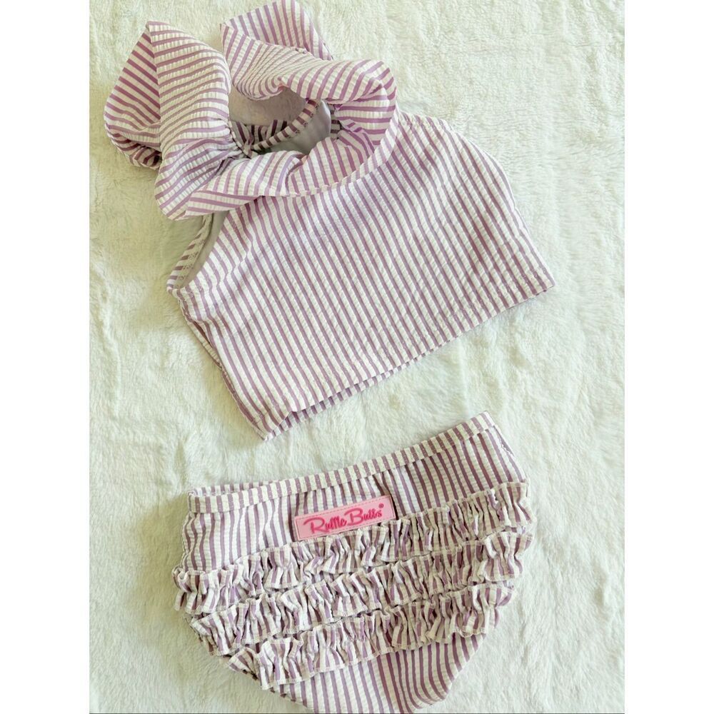 Ruffle Butts Baby Bathing Suit Size 6-12 Months